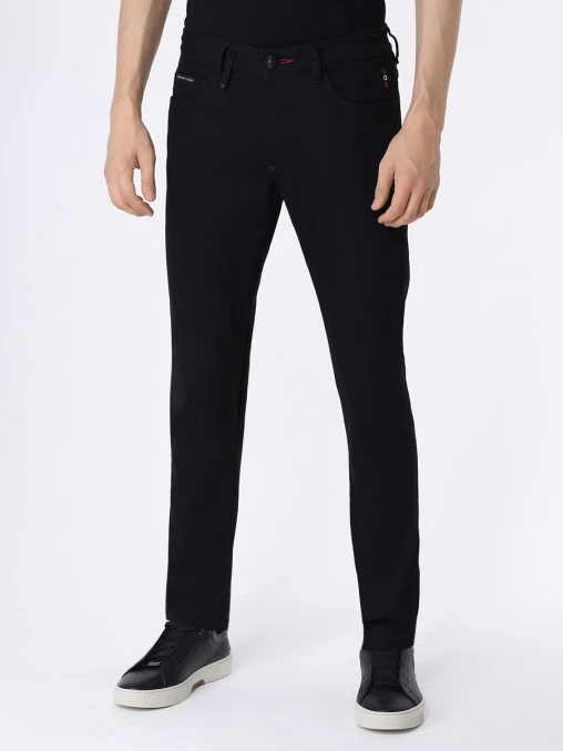 Джинсы Slim Fit хлопковые PHILIPP PLEIN