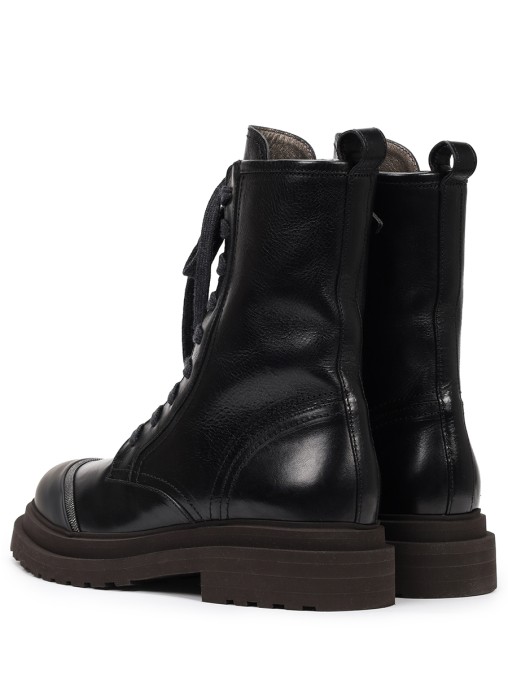Ботинки кожаные BRUNELLO CUCINELLI