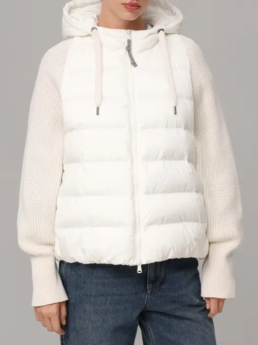 Куртка комбинированная BRUNELLO CUCINELLI