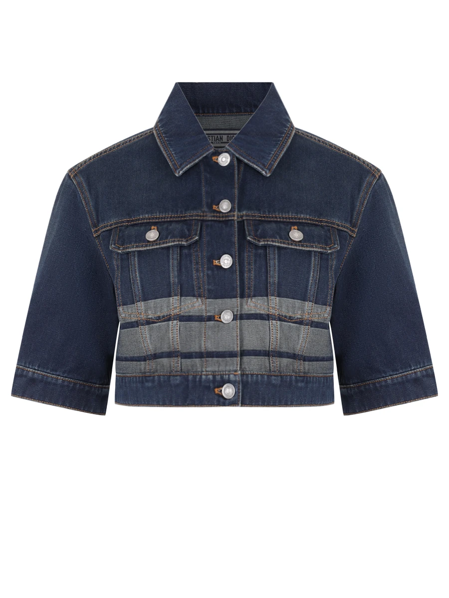 Жакет джинсовый