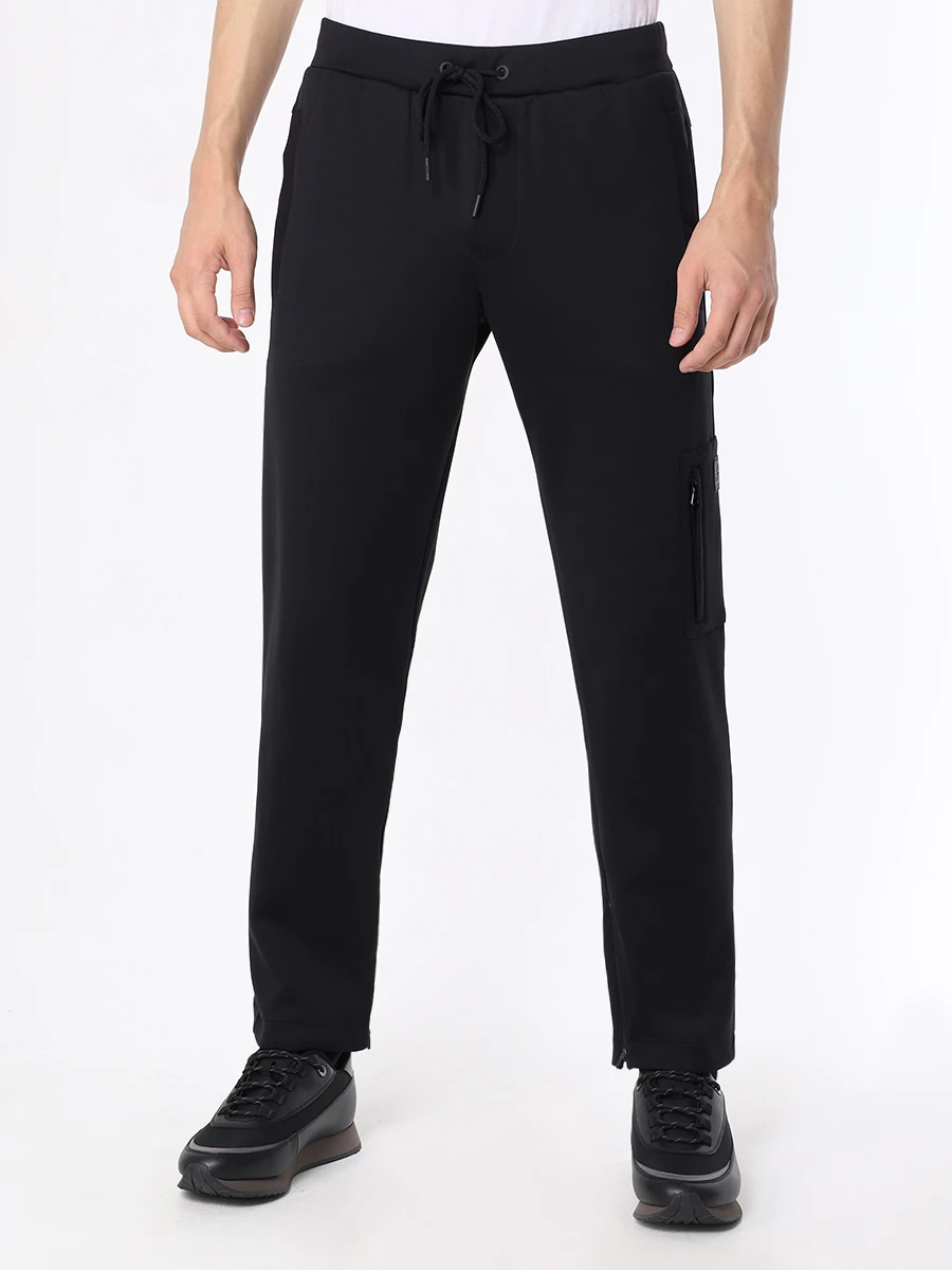 Брюки однотонные