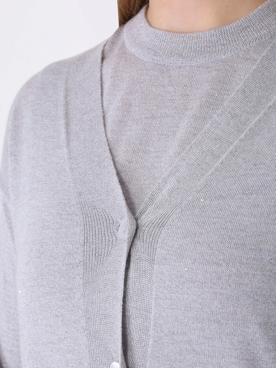 Комплект кардиган и топ