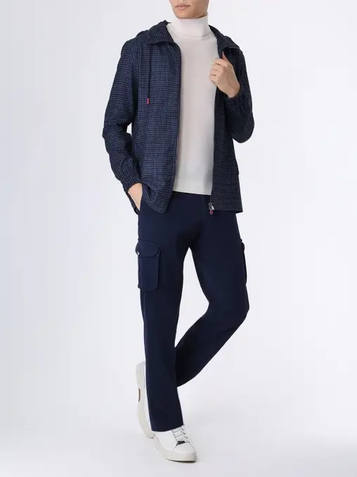 Брюки-карго хлопковые KITON