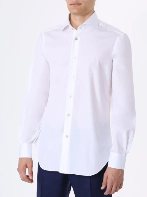 Рубашка Slim Fit хлопковая KITON