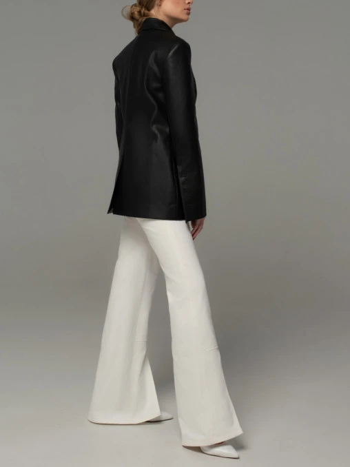 Пиджак Vintage кожаный WHITE LILY