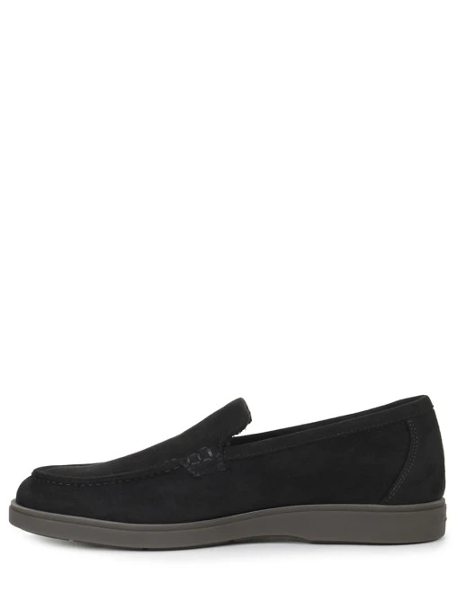 Лоферы текстильные на меху SANTONI