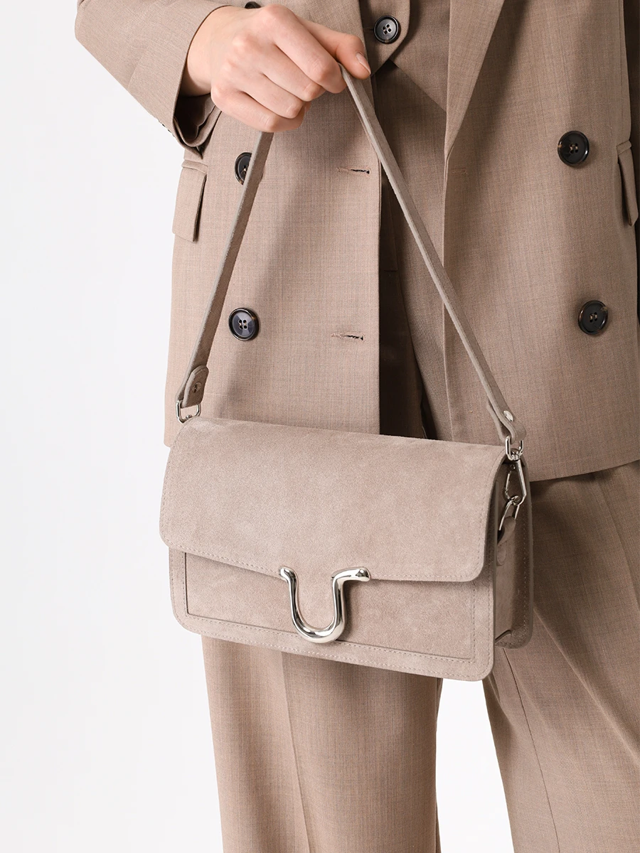 Сумка замшевая