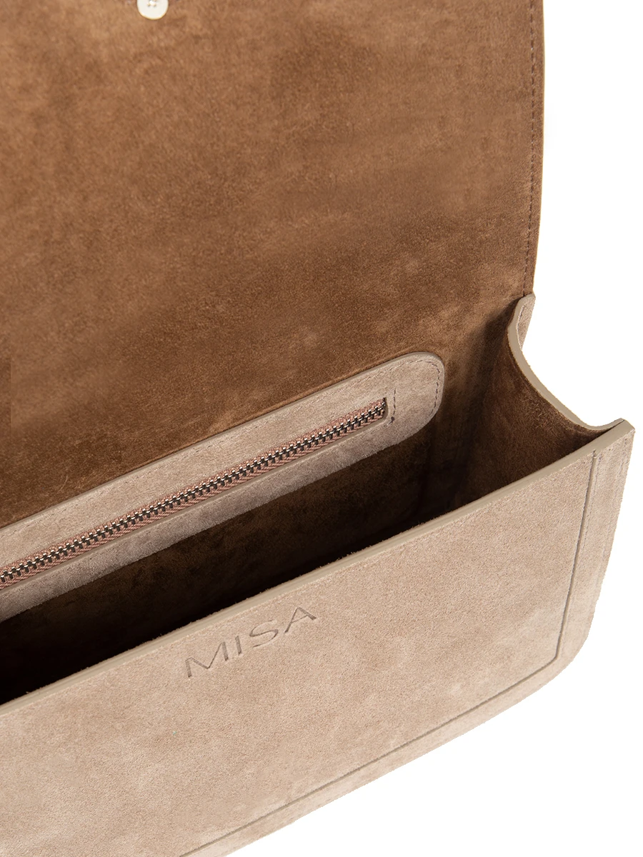 Сумка замшевая