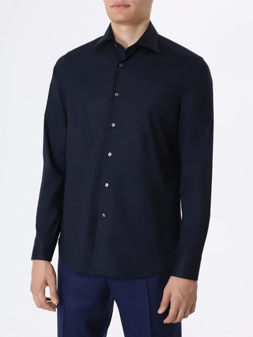 Рубашка Slim Fit хлопковая CANALI
