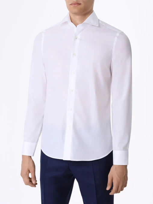 Рубашка Slim Fit хлопковая CANALI
