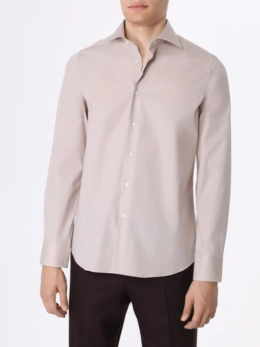 Рубашка Slim Fit хлопковая CANALI