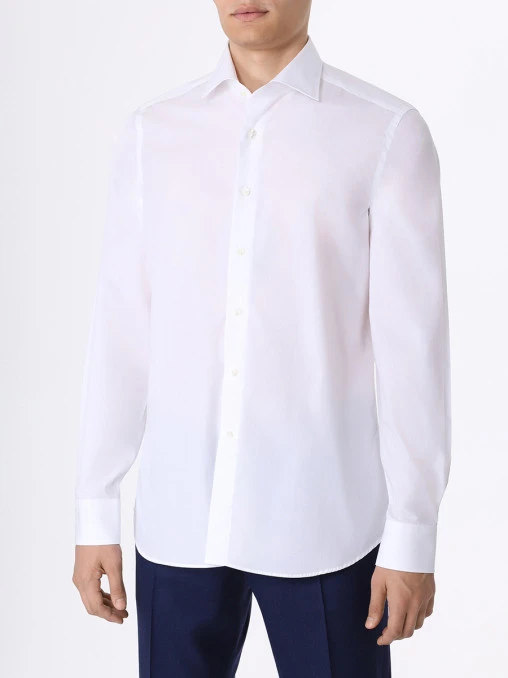 Рубашка Slim Fit хлопковая CANALI
