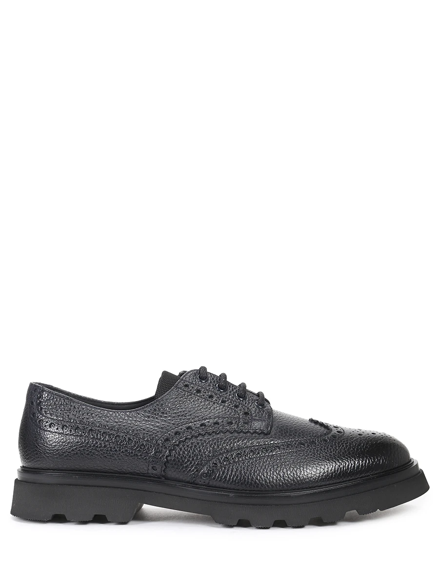 Дерби кожаные на меху