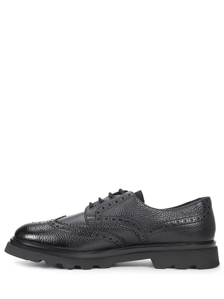 Дерби кожаные на меху