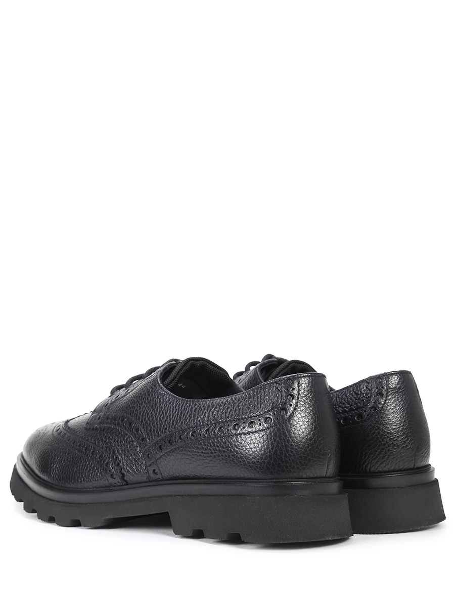 Дерби кожаные на меху