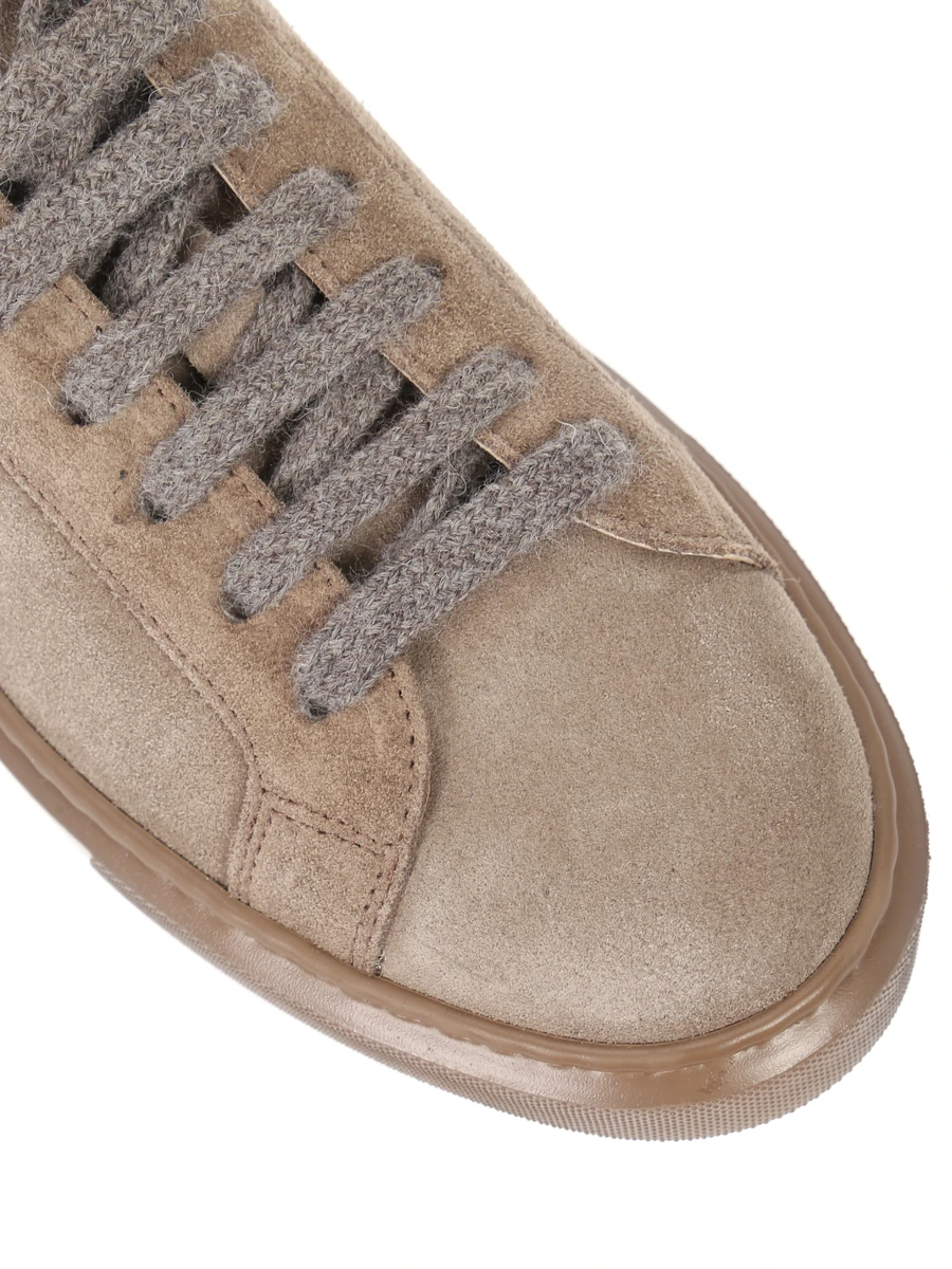 Кеды замшевые на меху