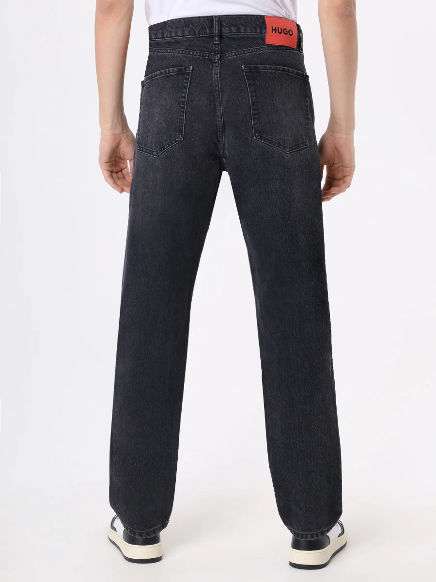 Джинсы Straight Fit хлопковые