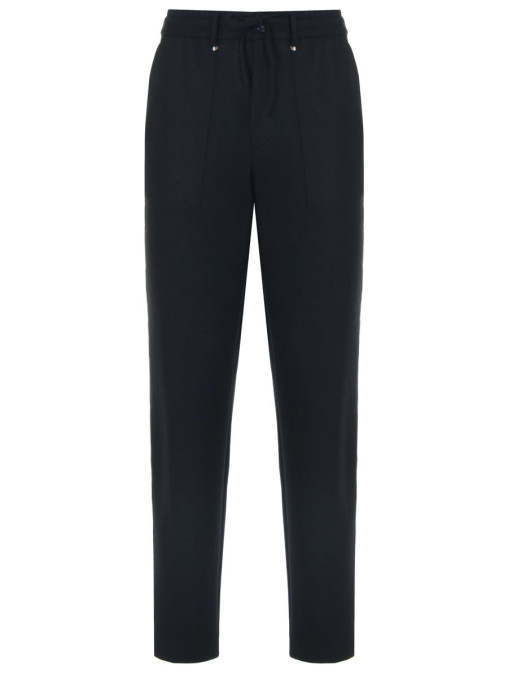 Брюки Relaxed Fit шерстяные BOSS