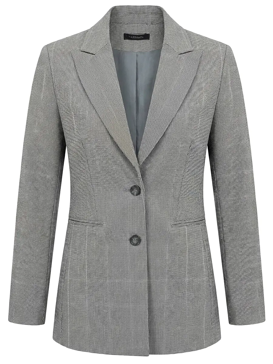 Пиджак однотонный