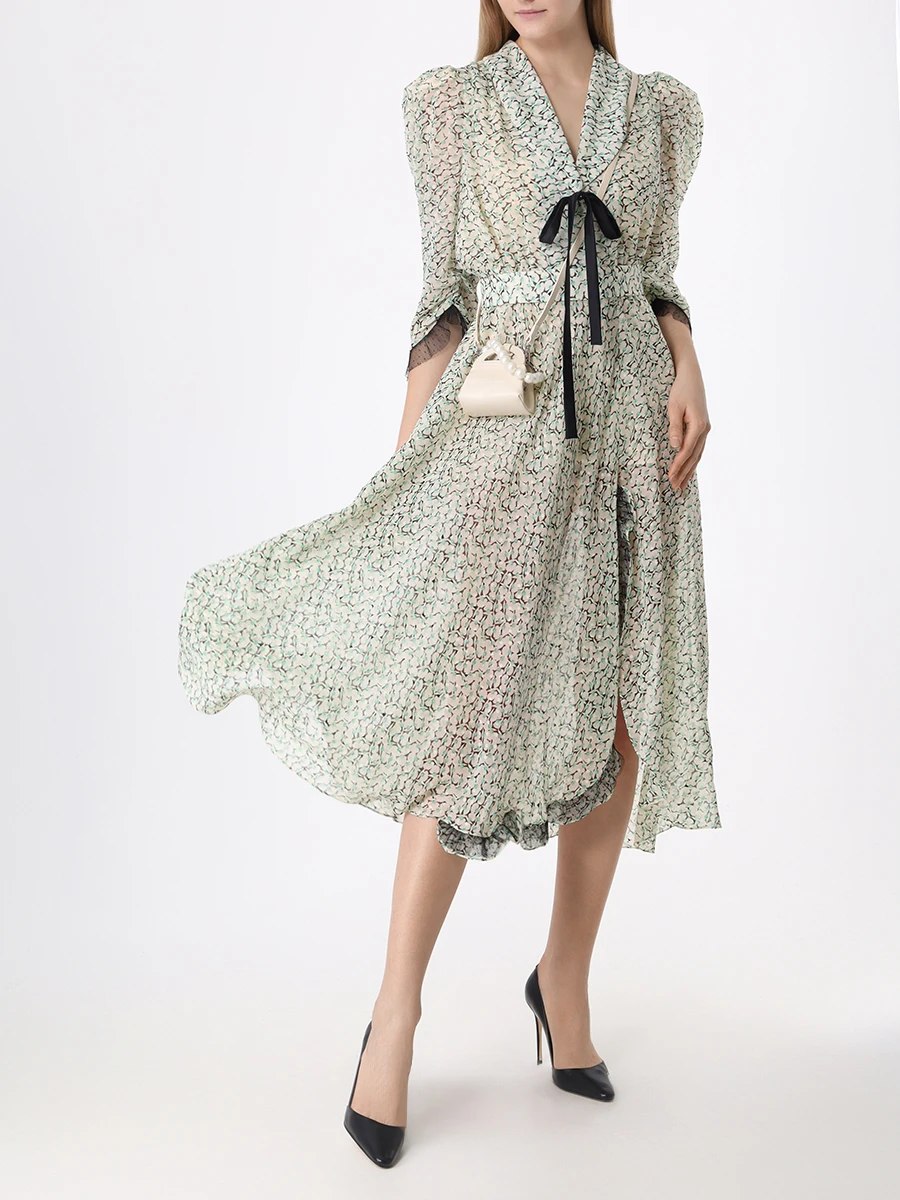 Платье из вискозы