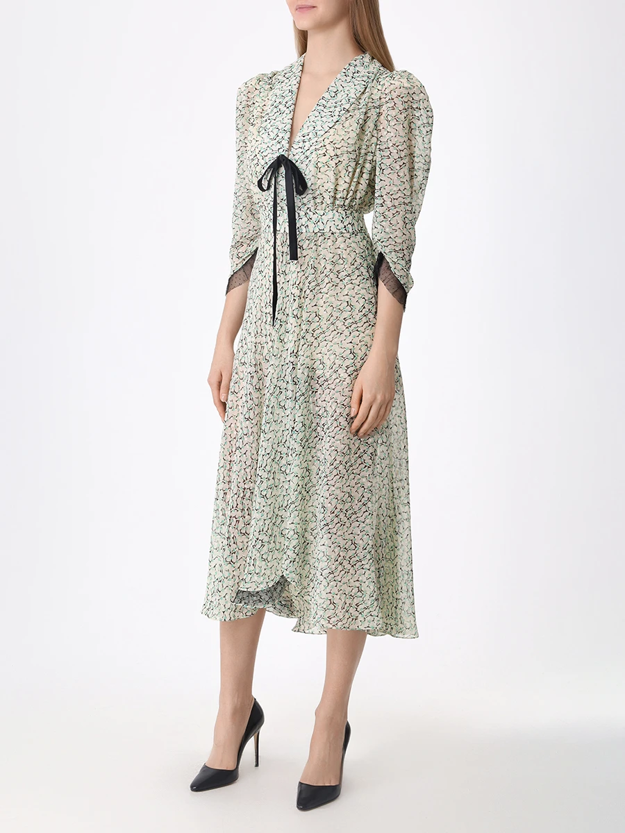 Платье из вискозы