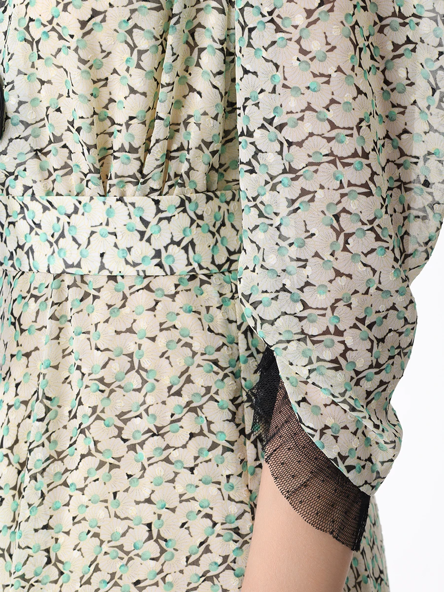 Платье из вискозы