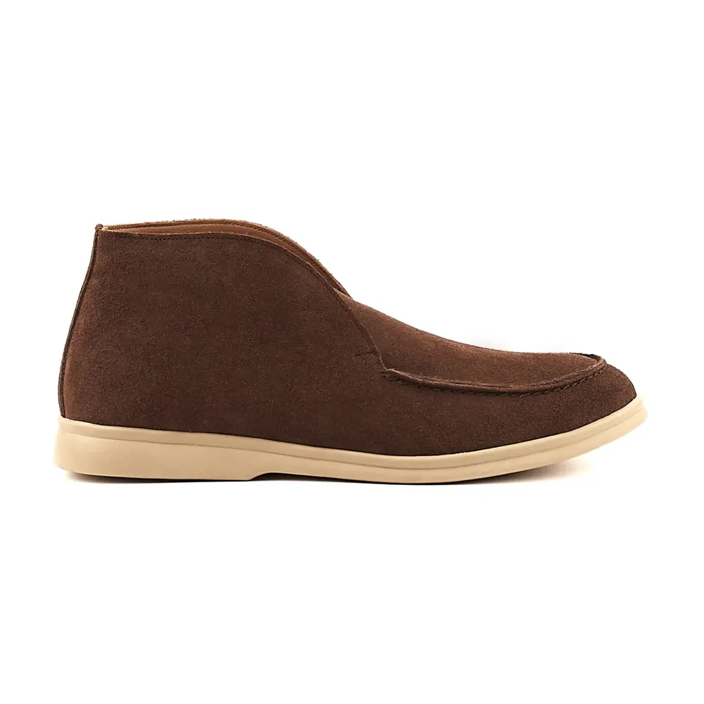 Лоферы Parma Brown замшевые