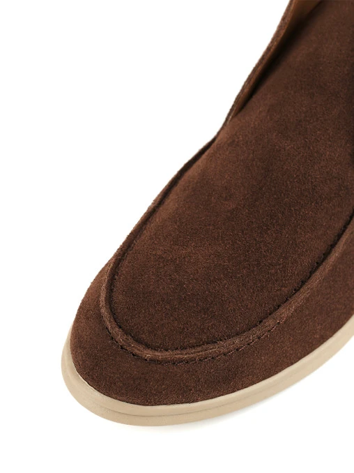 Лоферы Parma Brown замшевые PONZA