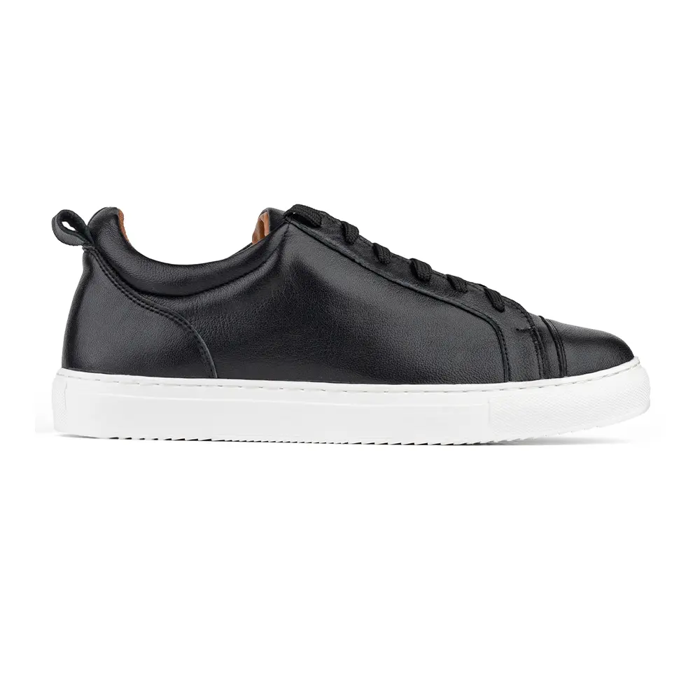 Кеды YACHT CLUB BLACK&WHITE кожаные