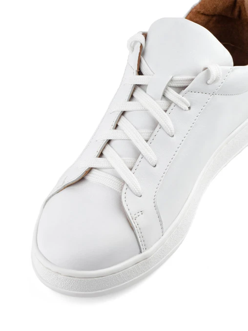 Кеды YACHT CLUB WHITE кожаные PONZA