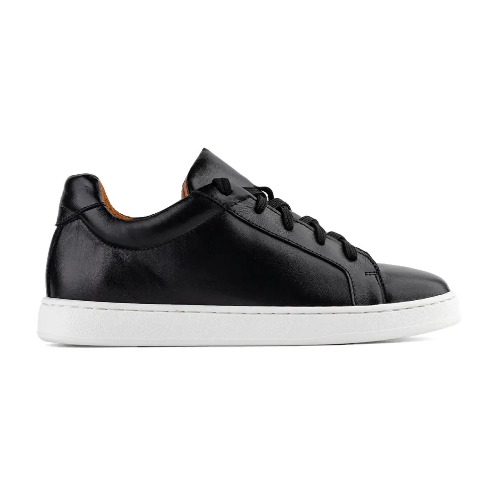 Кеды YACHT CLUB BLACK&WHITE кожаные