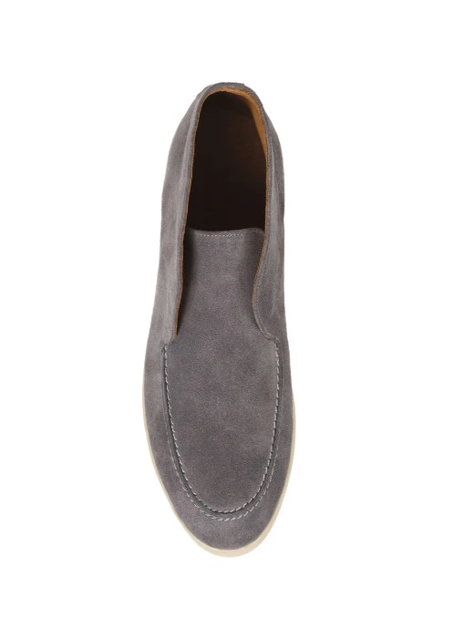 Лоферы PARMA GREY замшевые PONZA
