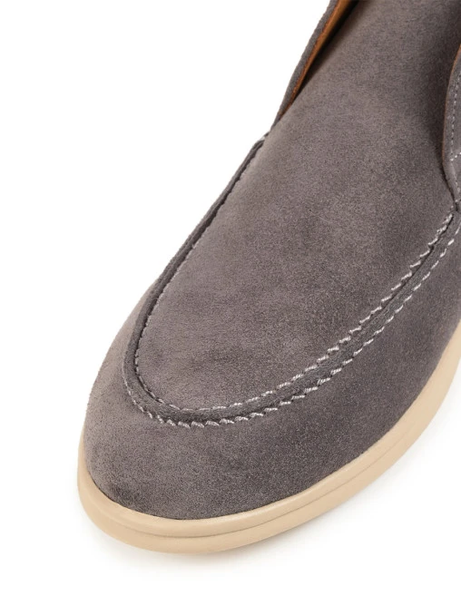 Лоферы PARMA GREY замшевые PONZA