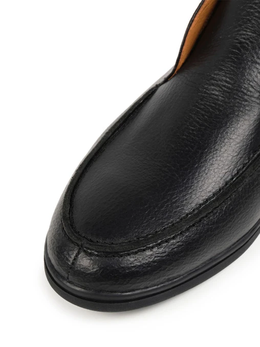 Лоферы FORLI BLACK кожаные PONZA