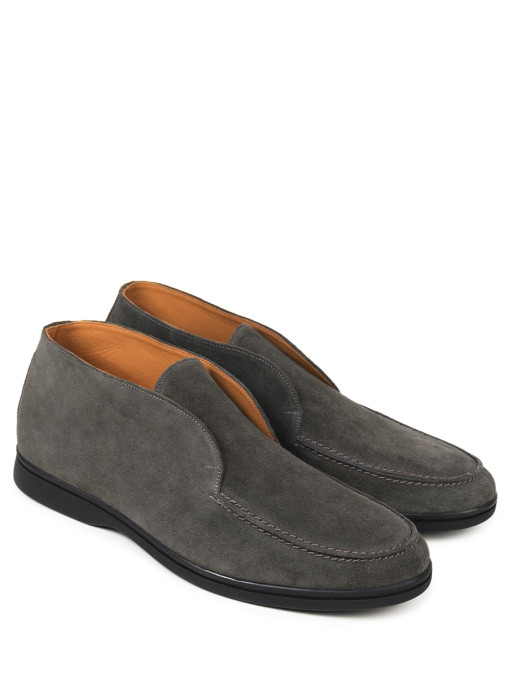 Лоферы POSITANO GREY кожаные PONZA
