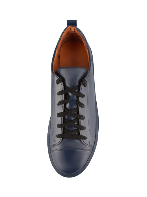 Кеды PALERMO BLUE кожаные PONZA