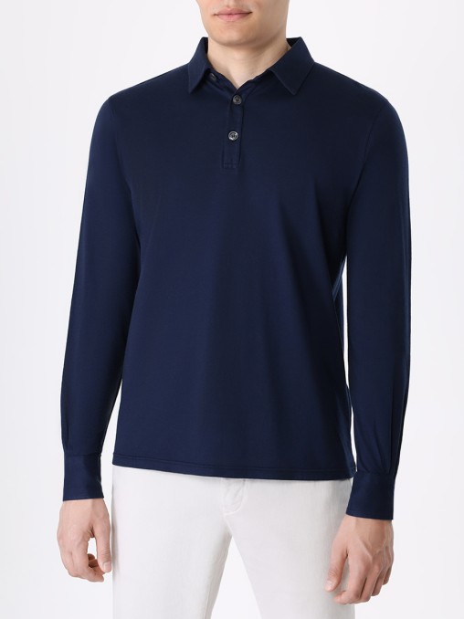 Поло хлопковое KITON