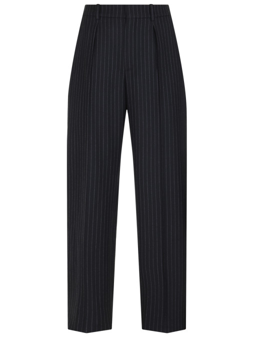 Брюки шерстяные SAINT LAURENT
