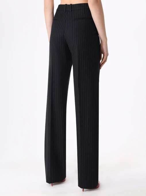 Брюки шерстяные SAINT LAURENT