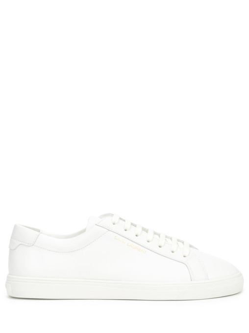 Кеды кожаные Andy SAINT LAURENT