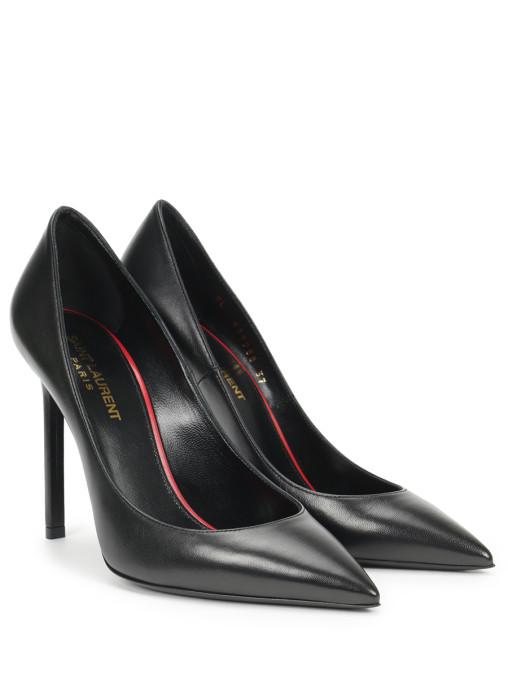 Туфли кожаные Anja SAINT LAURENT