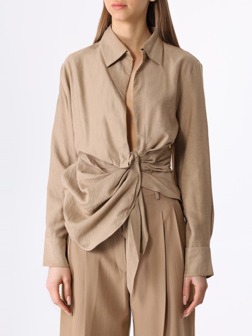 Рубашка из вискозы JACQUEMUS