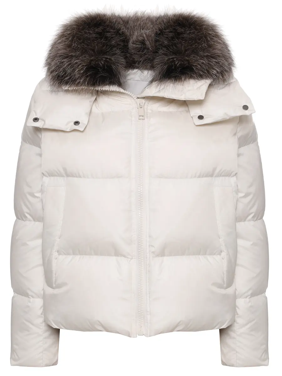 Пуховик стеганый