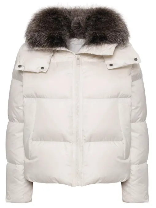 Пуховик стеганый YVES SALOMON