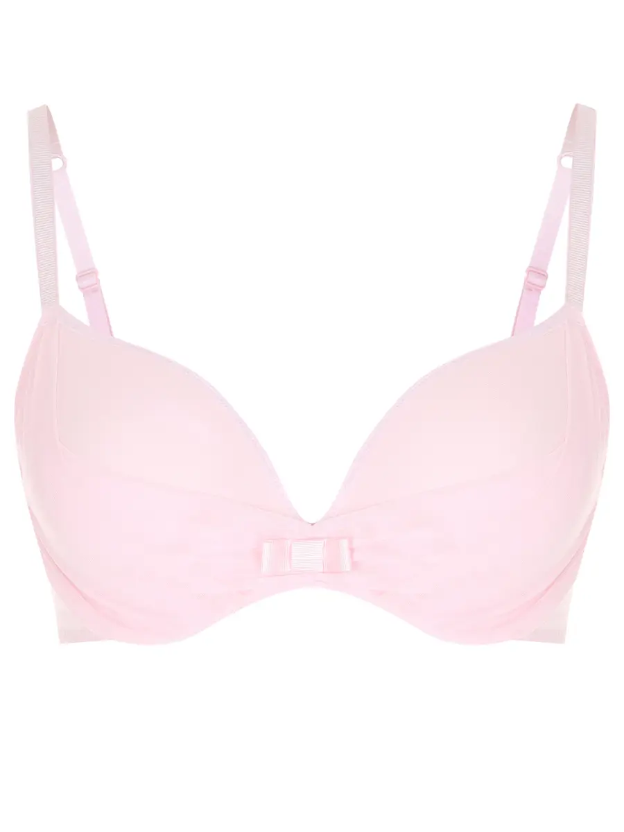 Бюстгальтер push-up однотонный