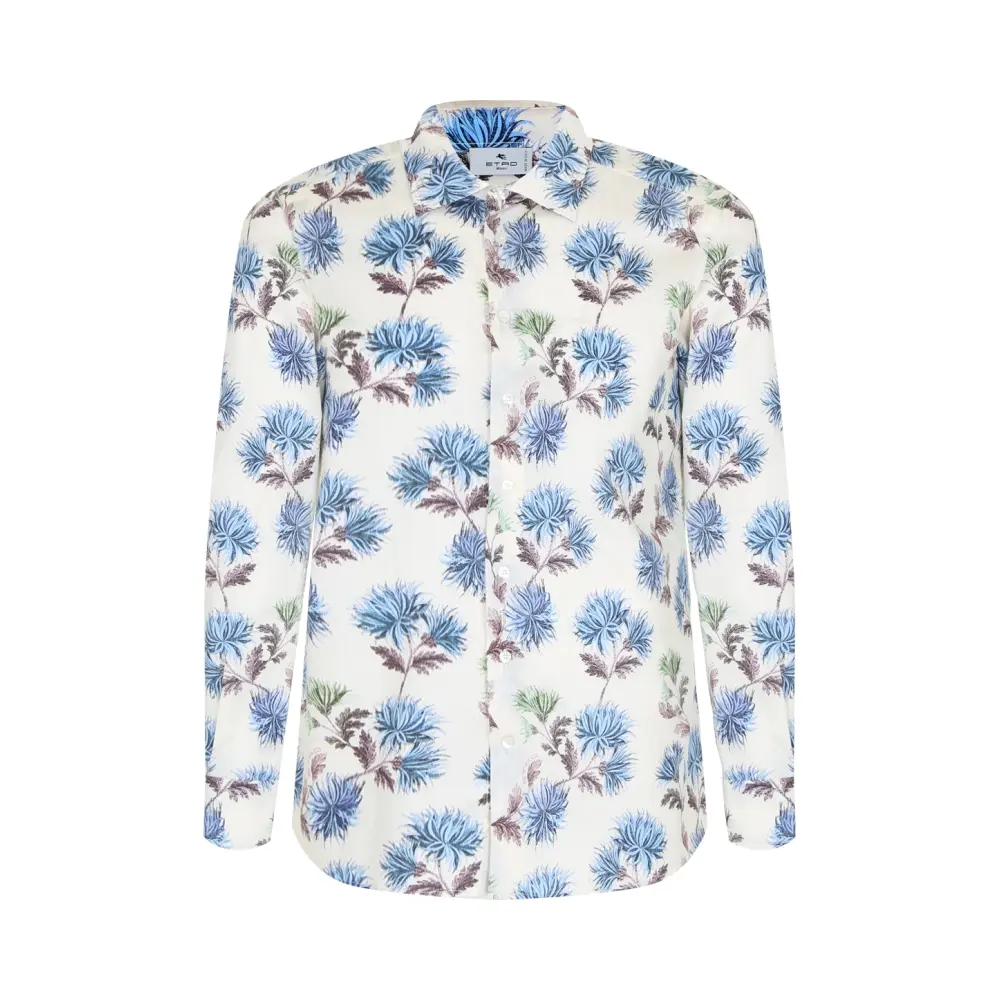 Рубашка Slim Fit хлопковая