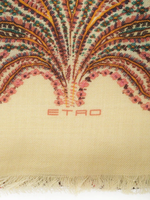 Палантин шерстяной ETRO