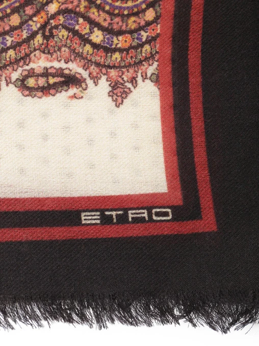 Палантин из шерсти и кашемира ETRO