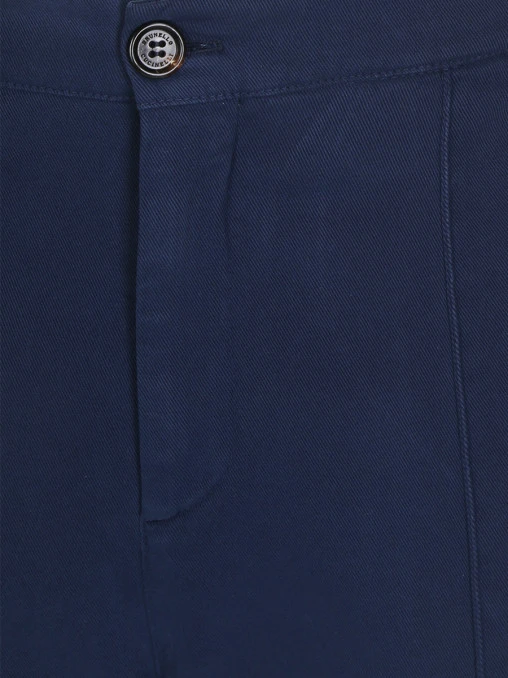 Брюки Easy Fit хлопковые BRUNELLO CUCINELLI