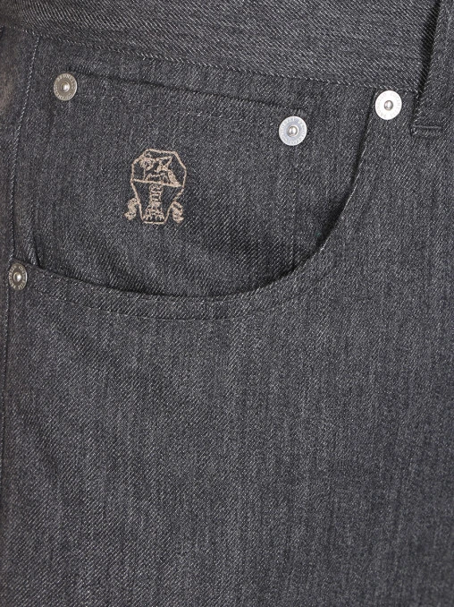 Брюки шерстяные BRUNELLO CUCINELLI